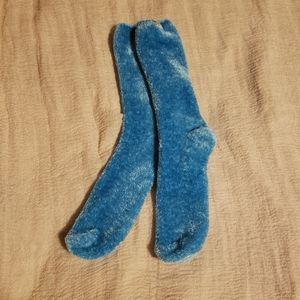 Ugg Socks - Fluffy - Light Blue
